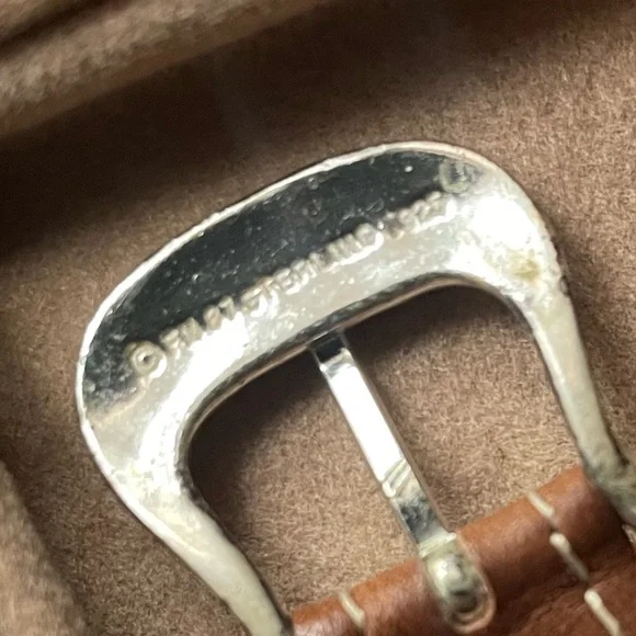 Vintage Fredric Remington museum watch 925 sterling silver bronco buster watch - Picture 9 of 15